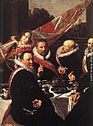 Famous George Paintings - Banquet of the Officers of the St. George Civic Guard [detail]